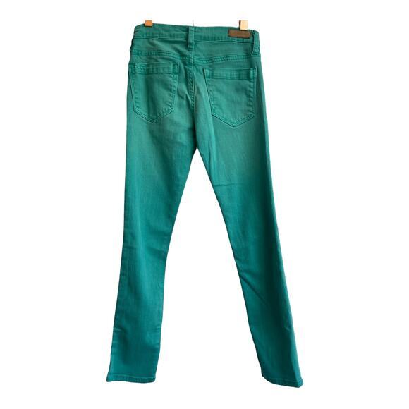 BLANKNYC Kids Girls‎ Skinny Jeans Size 10 Green - Picture 2 of 5